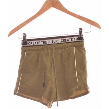 Vêtements Femme dkny Shorts / Bermudas Bershka short  34 - T0 - XS Vert Vert