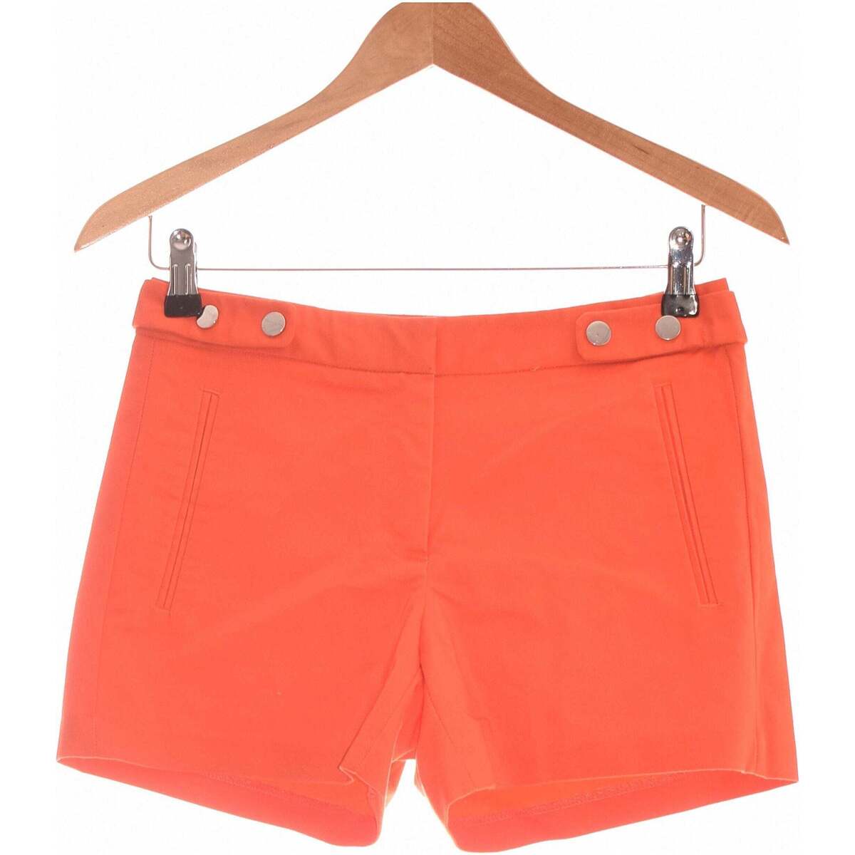 Vêtements Femme Shorts / Bermudas Zara short  34 - T0 - XS Orange Orange