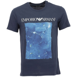 Vêtements Homme T-shirts manches courtes Handbag EMPORIO ARMANI Y3H294 YFO5B 87034 Fragola Cuoioni Tee-shirt EA7 Bleu