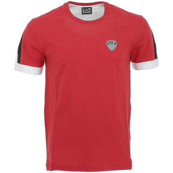 Vêtements Homme T-shirts & slides armani exchange xuq001 xcc10 00002 black Armani Tee-shirt EA7 Rouge