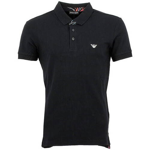 Vêtements Homme T-shirts & Polos Armani Collezioni Chinosy Polo Noir
