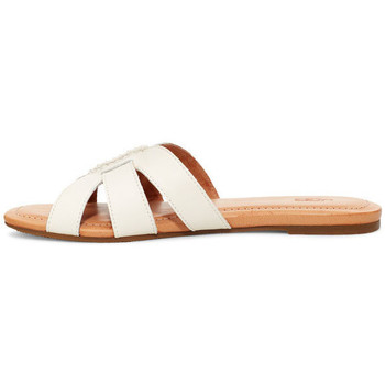 Chaussures Femme Mules UGG Sandale  TEAGUE Blanc