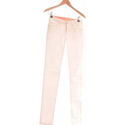 Vêtements Femme Jeans Bonobo jean slim femme  34 - T0 - XS Blanc Blanc