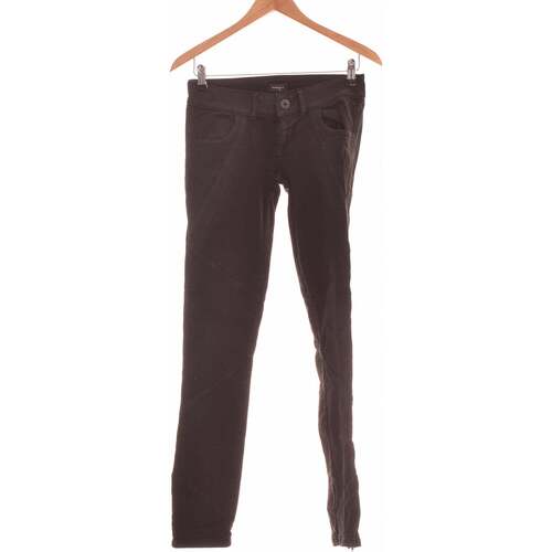 Vêtements Femme Jeans Freesoul jean slim femme  34 - T0 - XS Noir Noir