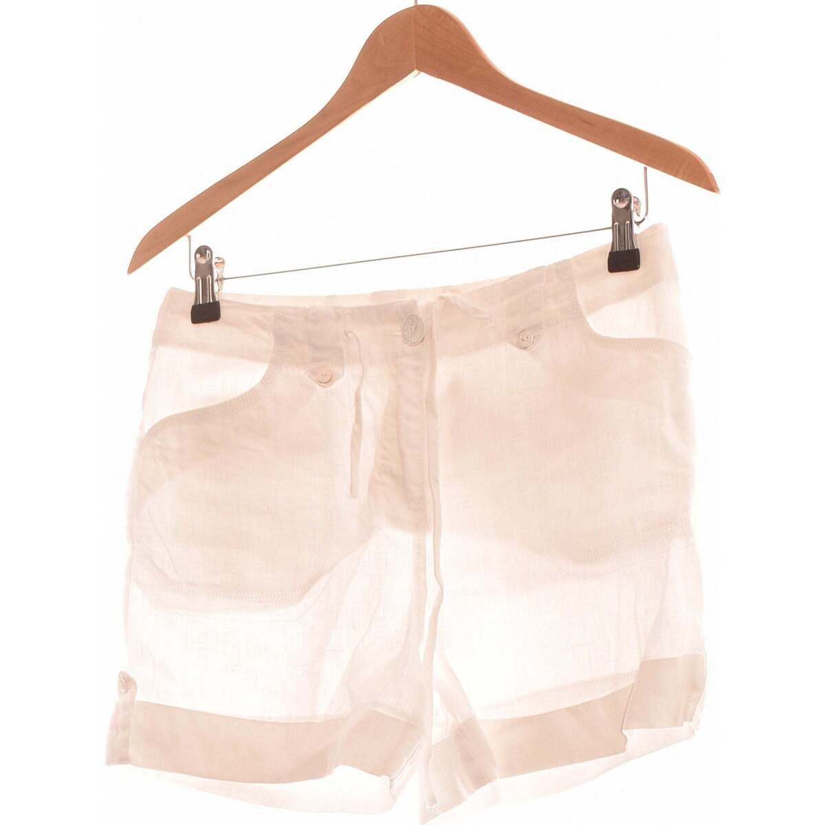 Vêtements Femme Shorts / Bermudas Breal short  36 - T1 - S Blanc Blanc
