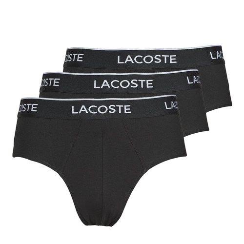 Sous-vêtements Lacoste 8H3472-031 X3 Noir - Livraison Gratuite 