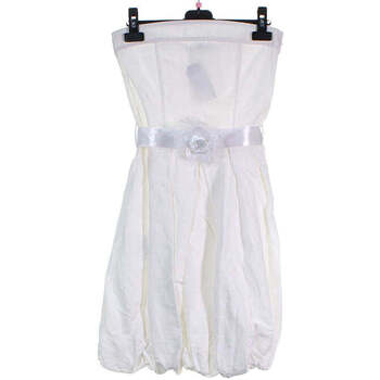 Vêtements Femme Robes courtes Rinascimento robe courte  36 - T1 - S Blanc Blanc