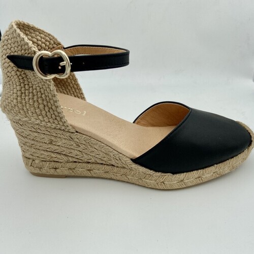 Maypol LETTI-11-N SANDALE FERMEE Noir - Chaussures Sandale Femme 85,00 €