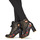 Chaussures Femme Bottines Irregular Choice GARDEN WALK Noir