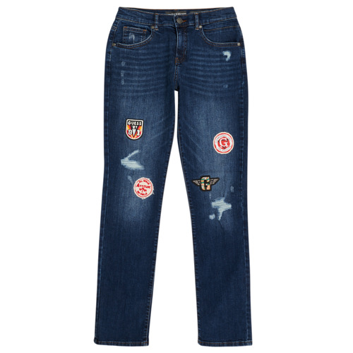 VêKids Garçon rainbow-effect Jeans slim Guess CLASMI Bleu