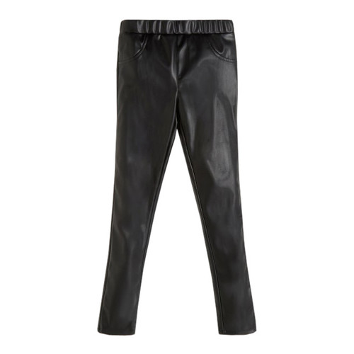 Vêtements Fille Pantalons 5 poches Guess PATALOT Noir