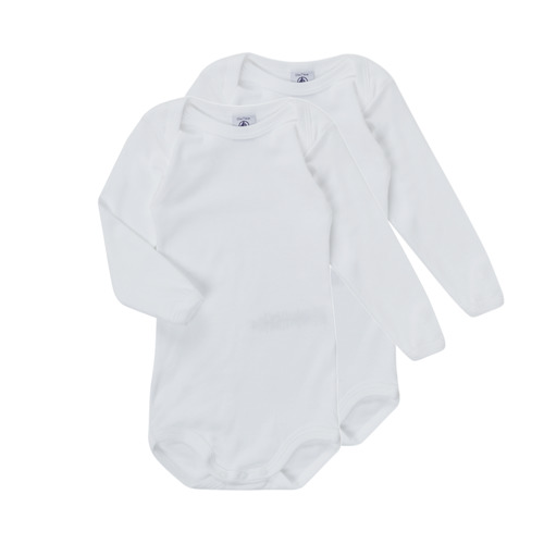 Vêtements Enfant Pyjamas / Chemises de nuit Petit Bateau A01T3 X2 Blanc