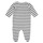 Vêtements Enfant Pyjamas / Chemises de nuit Petit Bateau ONZER Blanc / Marine