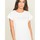 Vêtements Lacoste Tee-Shirt TH2184 4JV Dona X Lisa T-shirt col rond message FIBES Blanc