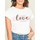 Vêtements for using the Coachella name to sell clothing T-shirt col rond message FODY Blanc