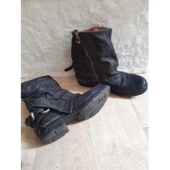Chaussures Femme Asics Boots Airstep / A.S.98 Asics Boots noires Noir
