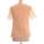 Vêtements Femme T-shirts & Polos Weill top manches courtes  38 - T2 - M Orange Orange