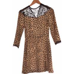 Vêtements Femme Robes courtes Zara Robe Courte  34 - T0 - Xs Marron
