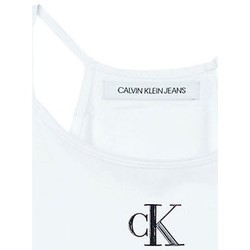 Vêtements Femme Débardeurs / T-shirts sans manche Calvin Klein Jeans Débardeur Femme Calvin Klein ref 52914 Blanc Blanc