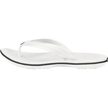Chaussures Homme Tongs Crocs Tong Crocband Flip 11033-100 Blanc