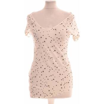 Vêtements Femme Tops / Blouses Zara Top Manches Courtes  34 - T0 - Xs Blanc