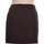Vêtements Femme Culottes & autres bas jupe courte  38 - T2 - M Noir Noir