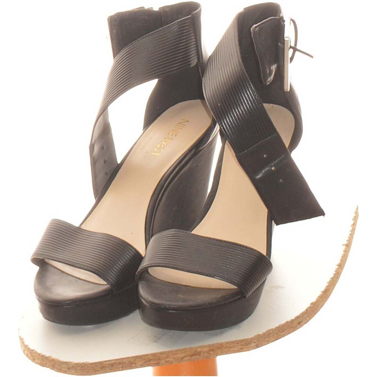 Chaussures Femme Escarpins Nine West paire d'escarpins  36 Noir Noir