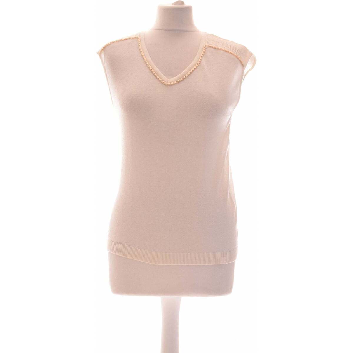 Vêtements Femme Débardeurs / T-shirts sans manche Naf Naf débardeur  34 - T0 - XS Blanc Blanc