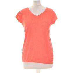 Vêtements Femme T-shirts manches courtes Creeks Top Manches Courtes  34 - T0 - Xs Rouge