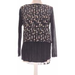 Vêtements Femme Pulls & Gilets Zara top manches longues  36 - T1 - S Noir Noir