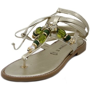 tongs prativerdi  femme chaussures, sandales bijoux, cuir - 18804 