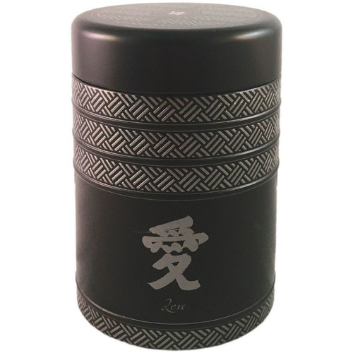 Maison & Déco Paniers, boites et corbeilles Petite boite à thé Kyoto Contenance 125 gr Noir