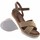 Chaussures Femme Multisport Olivina Sandale femme BEBY 19049 beige Marron
