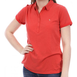 Vêtements Femme Polo men usb polo-shirts pens footwears PLAY bianca con cuore rosso Sun Valley SV-ARAWA Rouge