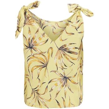 Vêtements Femme Tops / Blouses Vila Solana Bow Strap Top - Yellow Iris Jaune