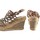 Chaussures Femme Multisport Olivina Sandale femme BEBY 19063 beige Blanc
