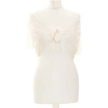 Vêtements Femme Gilets / Cardigans Indies Gilet Femme  36 - T1 - S Blanc