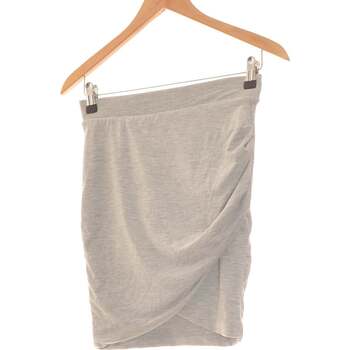 Vêtements Femme Jupes Zara jupe courte  36 - T1 - S Gris Gris