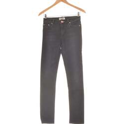 Vêtements Femme Jeans Acne jean slim femme  34 - T0 - XS Noir Noir