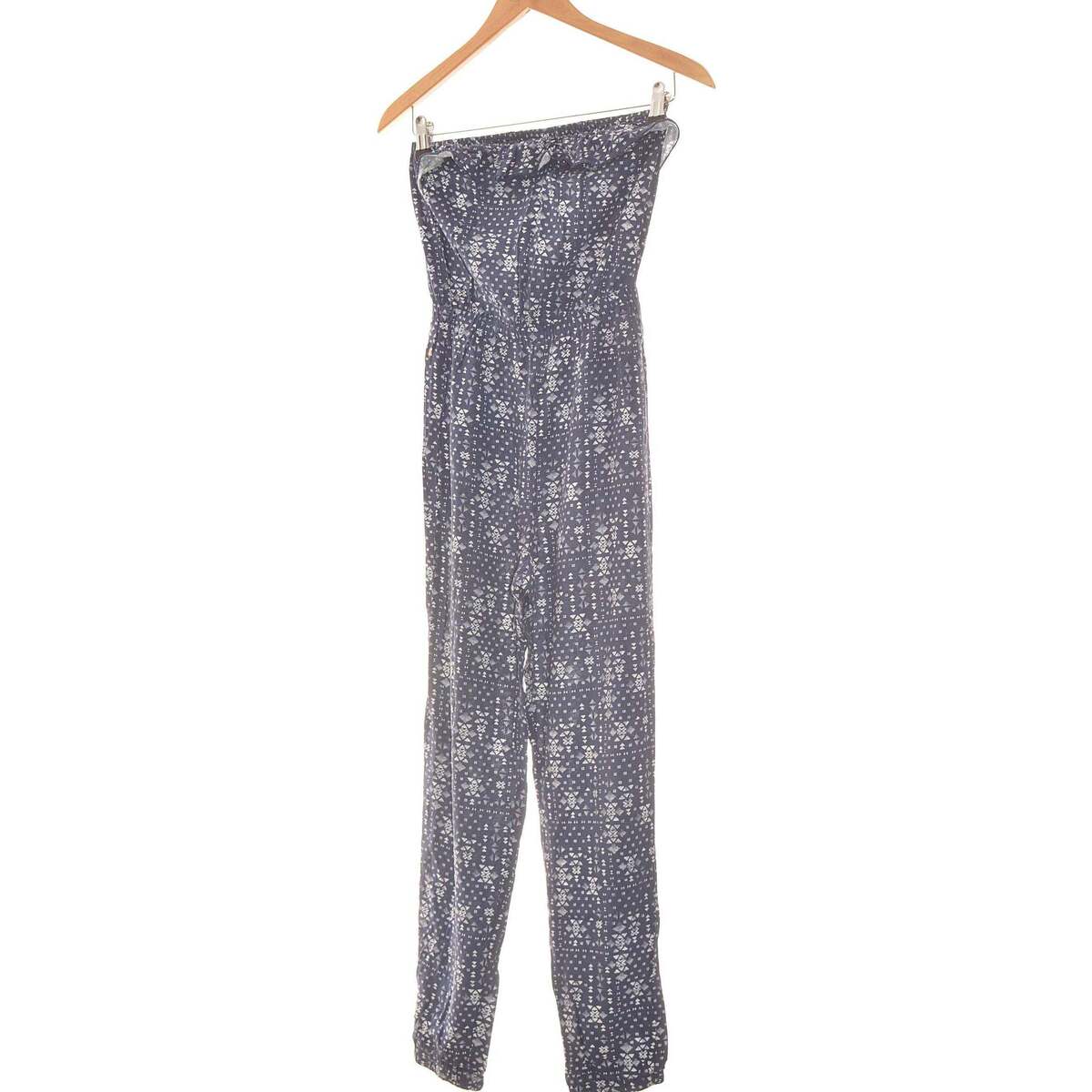 Vêtements Femme Combinaisons / Salopettes Hollister combi-pantalon  34 - T0 - XS Bleu Bleu