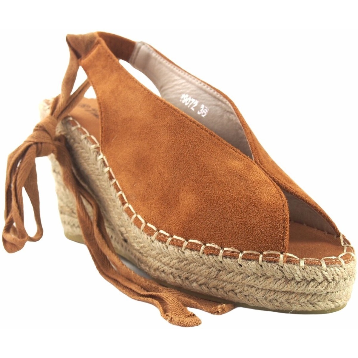 Chaussures Femme Multisport Olivina Sandale femme BEBY 19072 cuir Marron