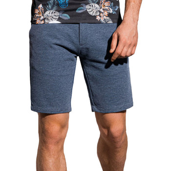 Vêtements Homme Shorts / Bermudas Monsieurmode Short chino homme Short W224 bleu marine Bleu