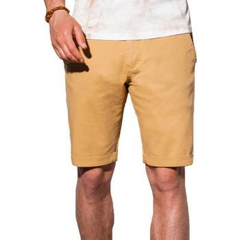 Vêtements Homme Shorts / Bermudas Monsieurmode Short chino pour homme Short W243 marron Marron