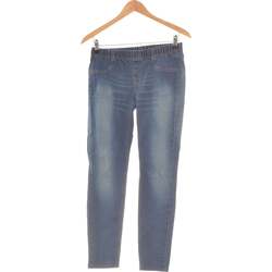 Vêtements Leg Jeans Mango jean droit Leg  34 - T0 - XS Bleu Bleu