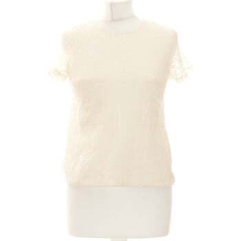 Vêtements Femme U.S Polo Assn Zara top manches courtes  36 - T1 - S Blanc Blanc