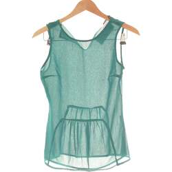 Vêtements Femme Débardeurs / T-shirts sans manche Zara débardeur  34 - T0 - XS Vert Vert