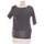Vêtements Femme A pullover top with self-tie detail top manches courtes  36 - T1 - S Gris Gris