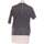 Vêtements Femme izzue logo-print cropped T-shirt Suncoo top manches courtes  36 - T1 - S Gris Gris