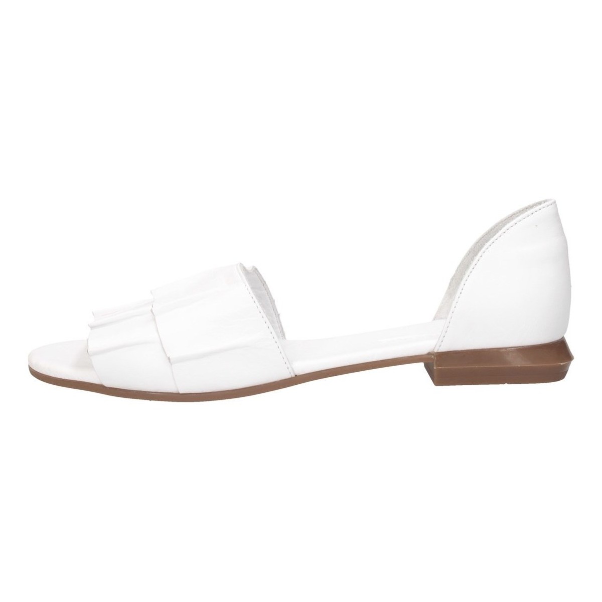 Chaussures Femme Sandales et Nu-pieds Hersuade 4004 Sandales Femme BLANC Blanc