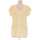 Vêtements Femme T-shirts & Polos Zara top manches courtes  36 - T1 - S Vert Vert